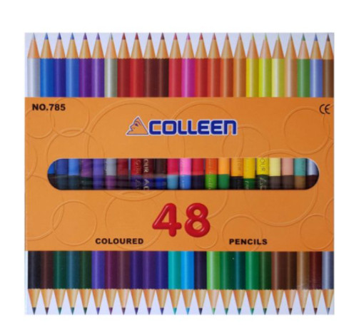 Chì colleen 48 màu 2 đầu