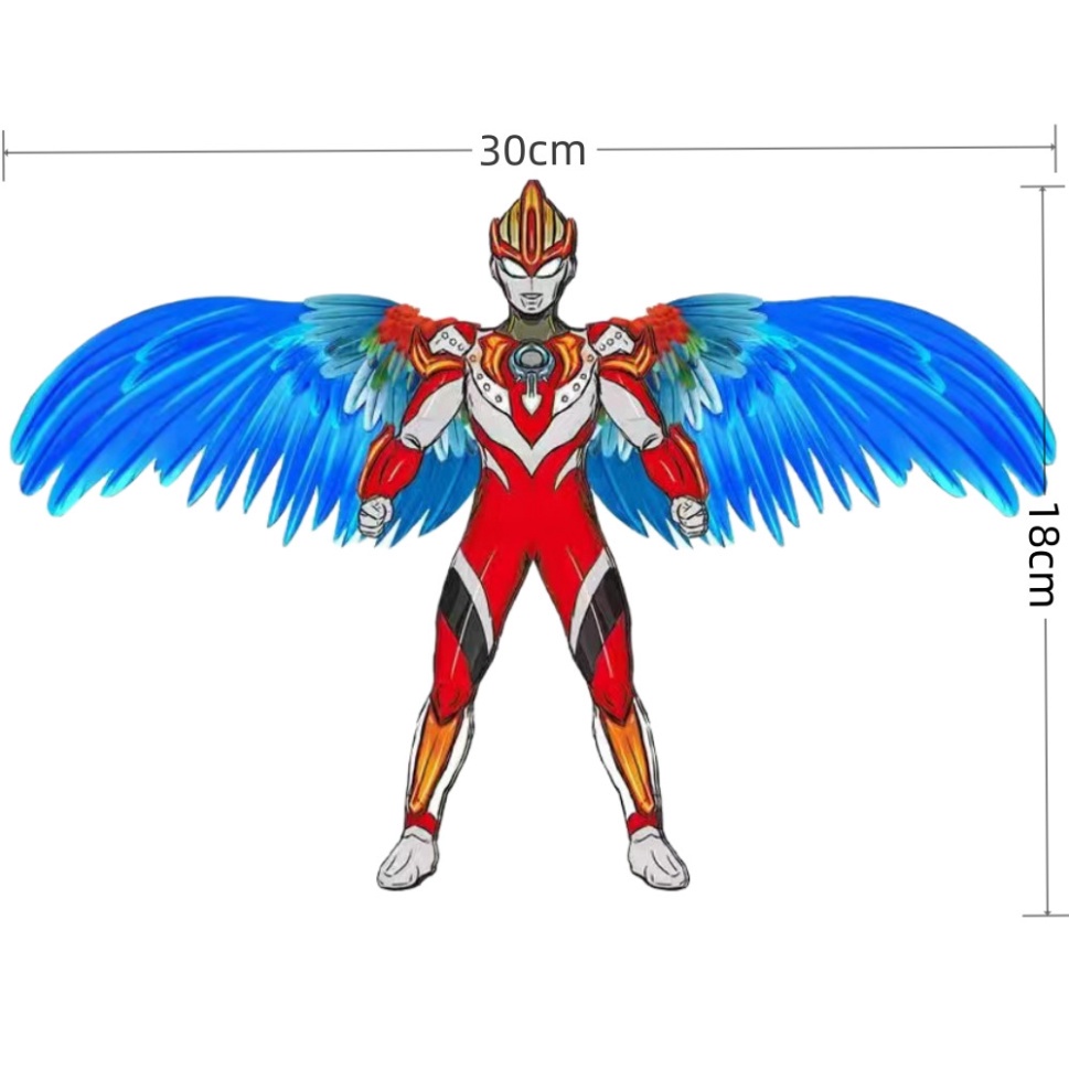 Diều có tay cầm - diều dây-bộ sưu tạp diều thả cho trẻ em mùa hè chiều dài 50cm