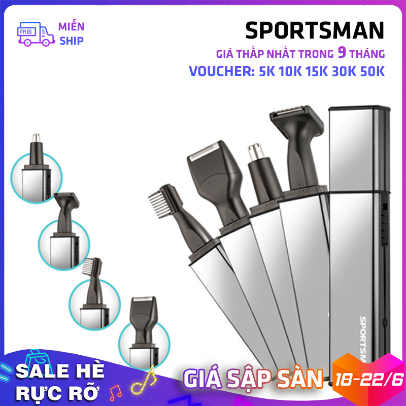Máy cạo râu đa năng cao cấp 4 trong 1 SPORTSMAN SM-416 nhỏ gọn