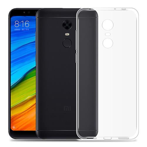 Ốp lưng dẻo trong Xiaomi Redmi 5 (Loại đẹp, chống bẩn)