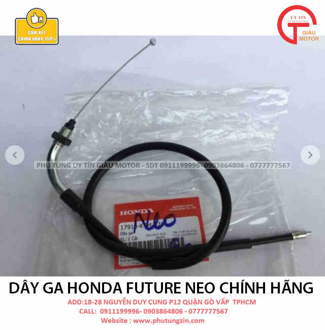 Dây ga honda future neo xăng cơ chính hãng