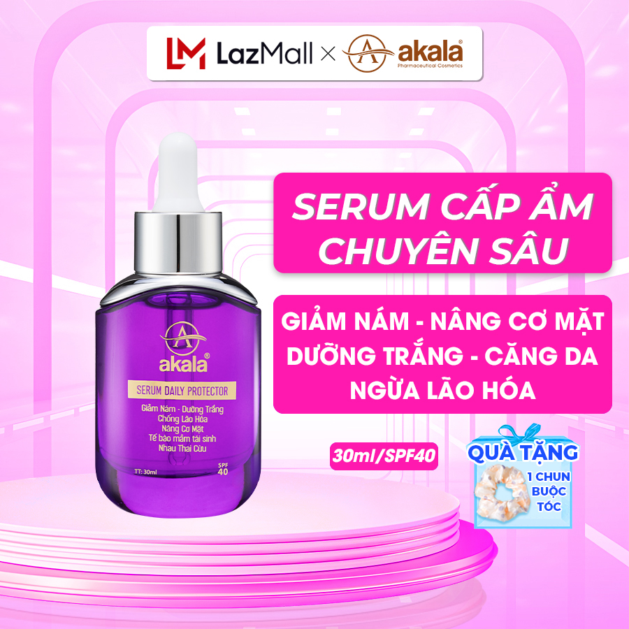 Serum Giảm Nám - Nâng Cơ Mặt - Dưỡng Trắng - Tái Tạo - Căng Da akala 30ml ( Serum Tế Bào Mầm Tái Sinh Nhau Thai Cừu )
