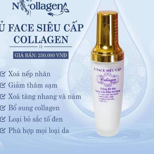 Ủ trắng face n colagen