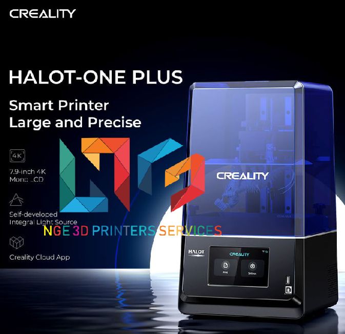 Printer 3D resin Creality HALOT one plus 4K LCD