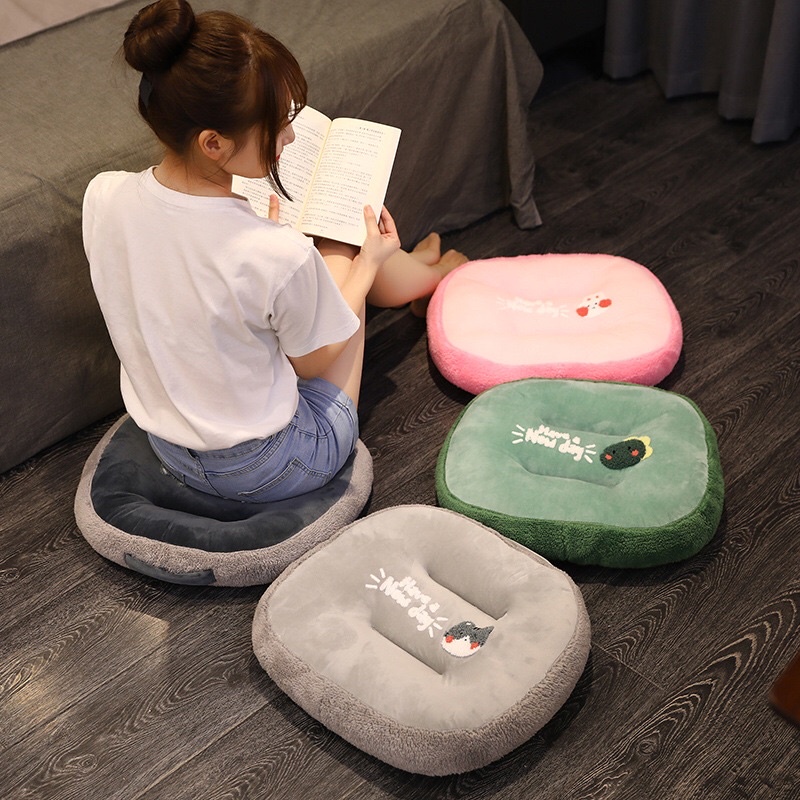 Đệm ngồi bệt nệm lót ghế văn phòng ghế gỗ gôi ôm sofa