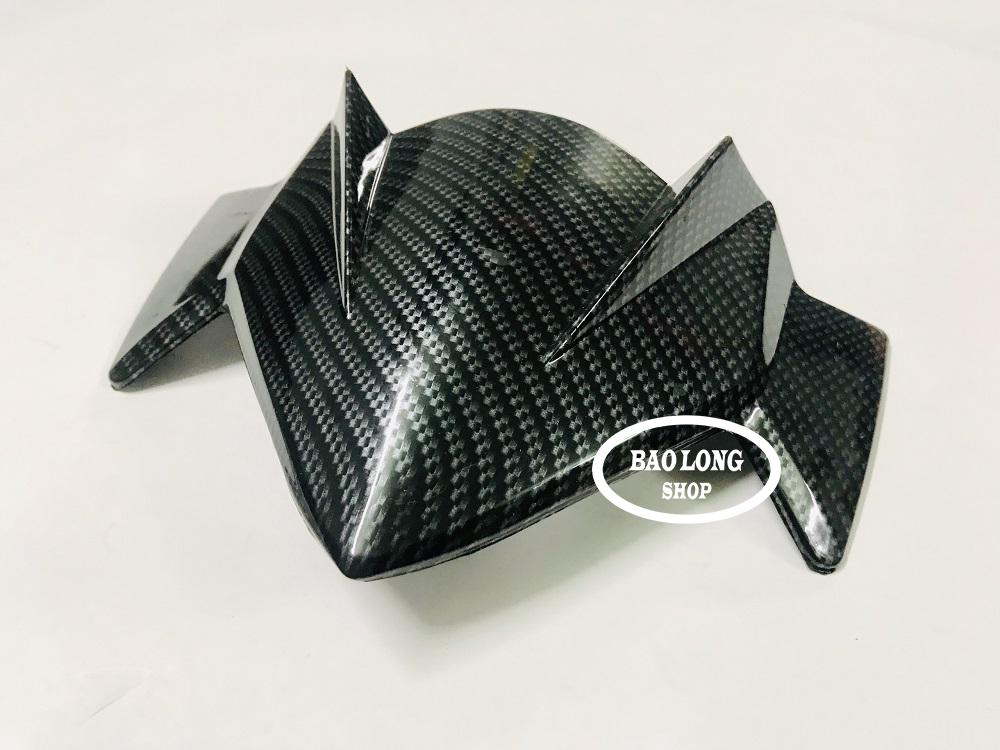 Mão sừng xe Winner, ốp đầu đèn xe Winner, chắn gió xe Winner 150 (màu Carbon)