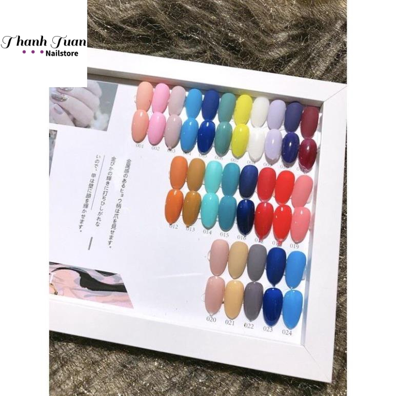 Set sơn gel Burberry chính hãng 24 màu set I tặng kèm bảng màu - Phụ kiện đồ nail Thanh Tuấn