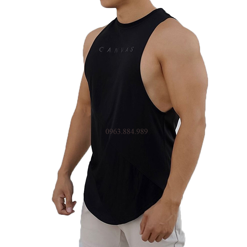 Áo tập Gym A.103 Canvas Chất lượng vô đối thun mỏng mềm, mịn mát- ẢNh, video shop làm