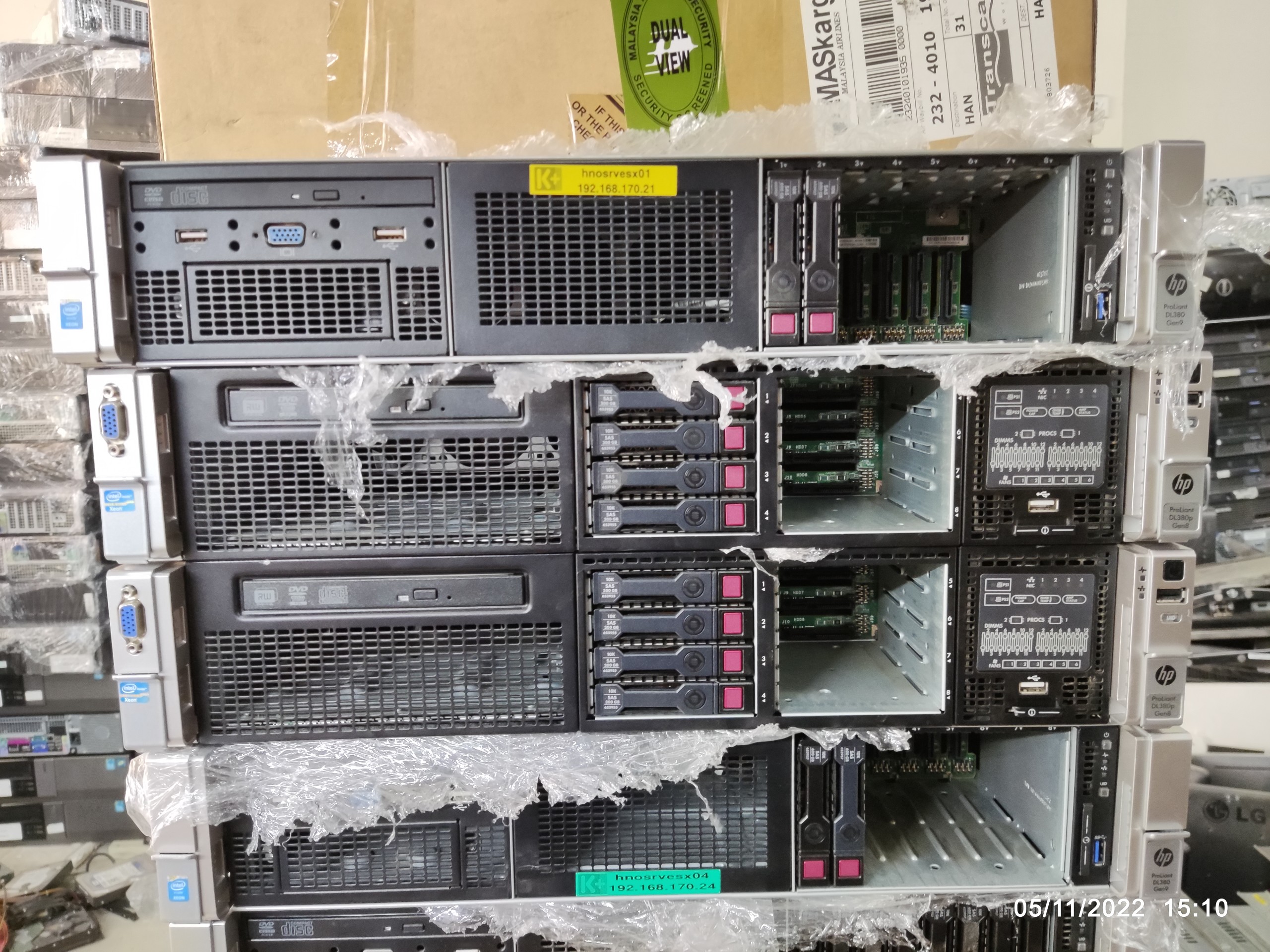 Máy chủ hp proliant dl380 g8 dual socket 2011-1