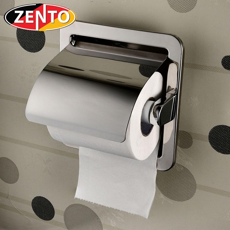 Lô giấy vệ sinh âm tường inox HB1124