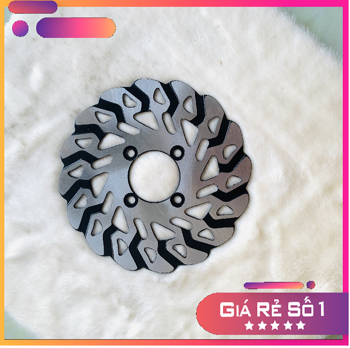 Đĩa thắng kingdrag 220mm 4 lỗ cho wave sirius jupiter exciter 135 vario airblade ..v..v...