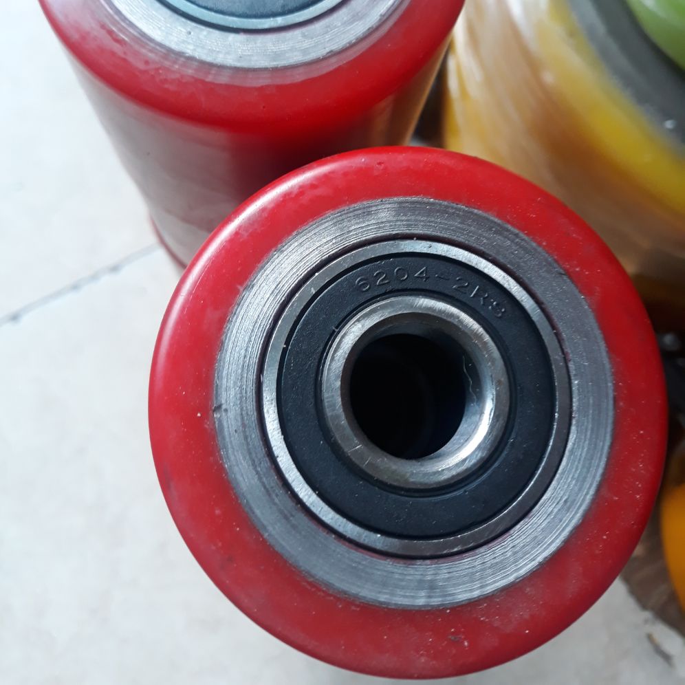 Bộ 2 Bánh xe nâng tay 100×80 pu gang