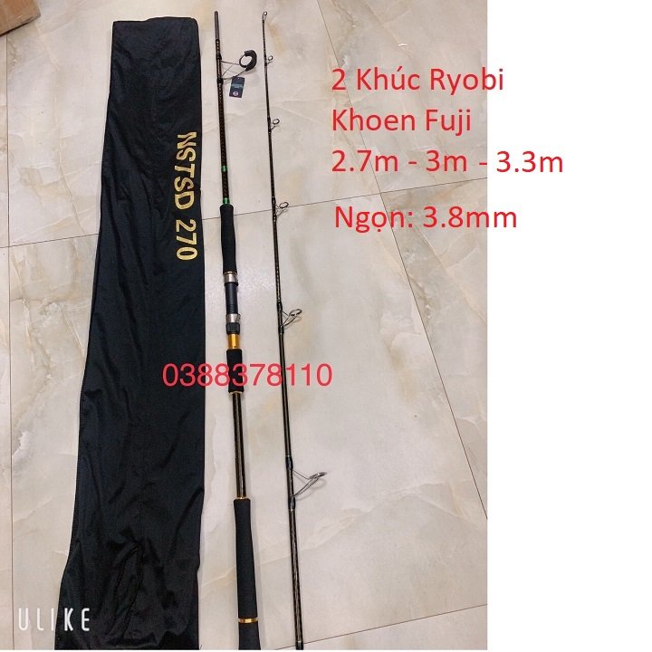 Cần câu 2 khúc bạo lực ryobi osaka nstsd cao cấp - c2k009
