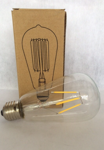 Bóng đèn Led Trang trí Nghệ thuật edison ST 64 - Ánh sáng vàng 4W