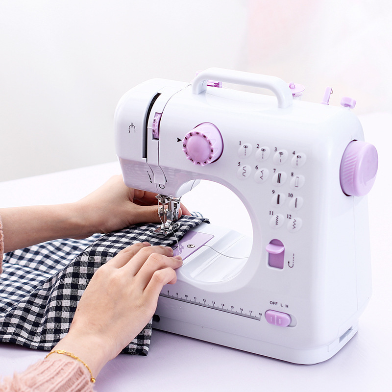  Máy may gia đình nhà xưởng loại nhỏ mini bằng điện máy loại đứng đa năng vắt sổ đa năng 