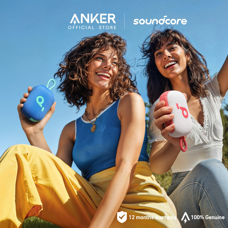 Soundcore by Anker Select 4 Go Bluetooth Speaker IPX67 Waterproof Wireless and Bluetooth Speakers 20H Playtime Bluetooth Speaker Super Bass Portable Speakers for PC