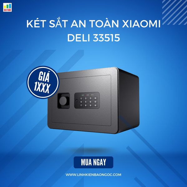 Két sắt điện tử Xiaomi Deli 33515