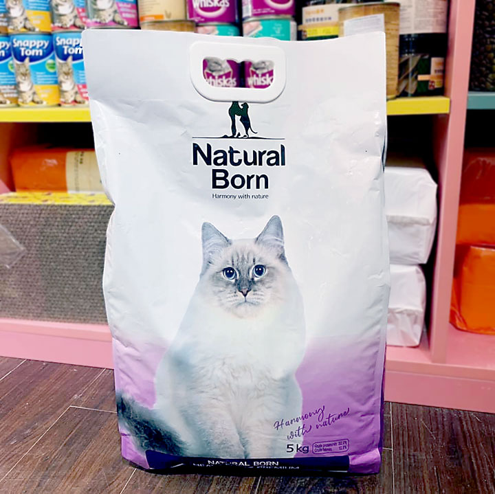 Thức ăn Mèo Natural Born Healthy Cat Premium - Petshop CutePets