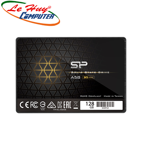 Ssd silicon power a58 128gb 2.5inch sata3 sp128gbss3a58a25