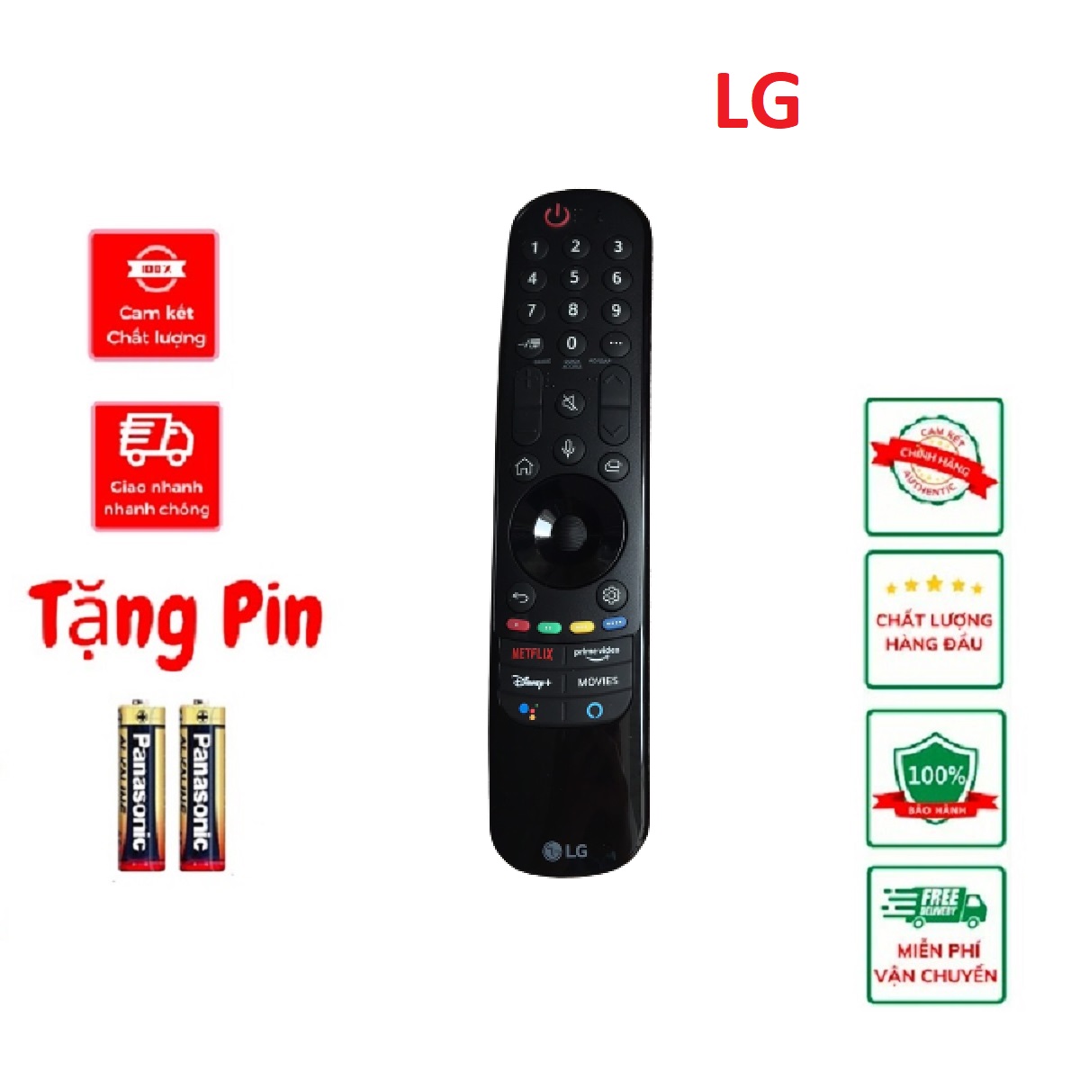 Điều khiển tivi lg an-mr21ga có giọng nói, remote smart tivi lg 4k 55 inch 55up7550ptc hàng chính hãng mới 100% nguyên hộp