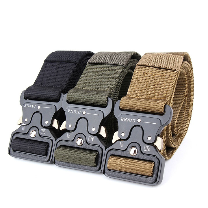 Dây Nịt Nam- Thắt Lưng Nam Đầu Khóa Hợp Kim- Chất Liệu Vải Dù Cao Cấp