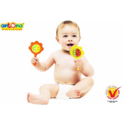 Đồ chơi cho trẻ sơ sinh - xúc xắc chùy hàng antona