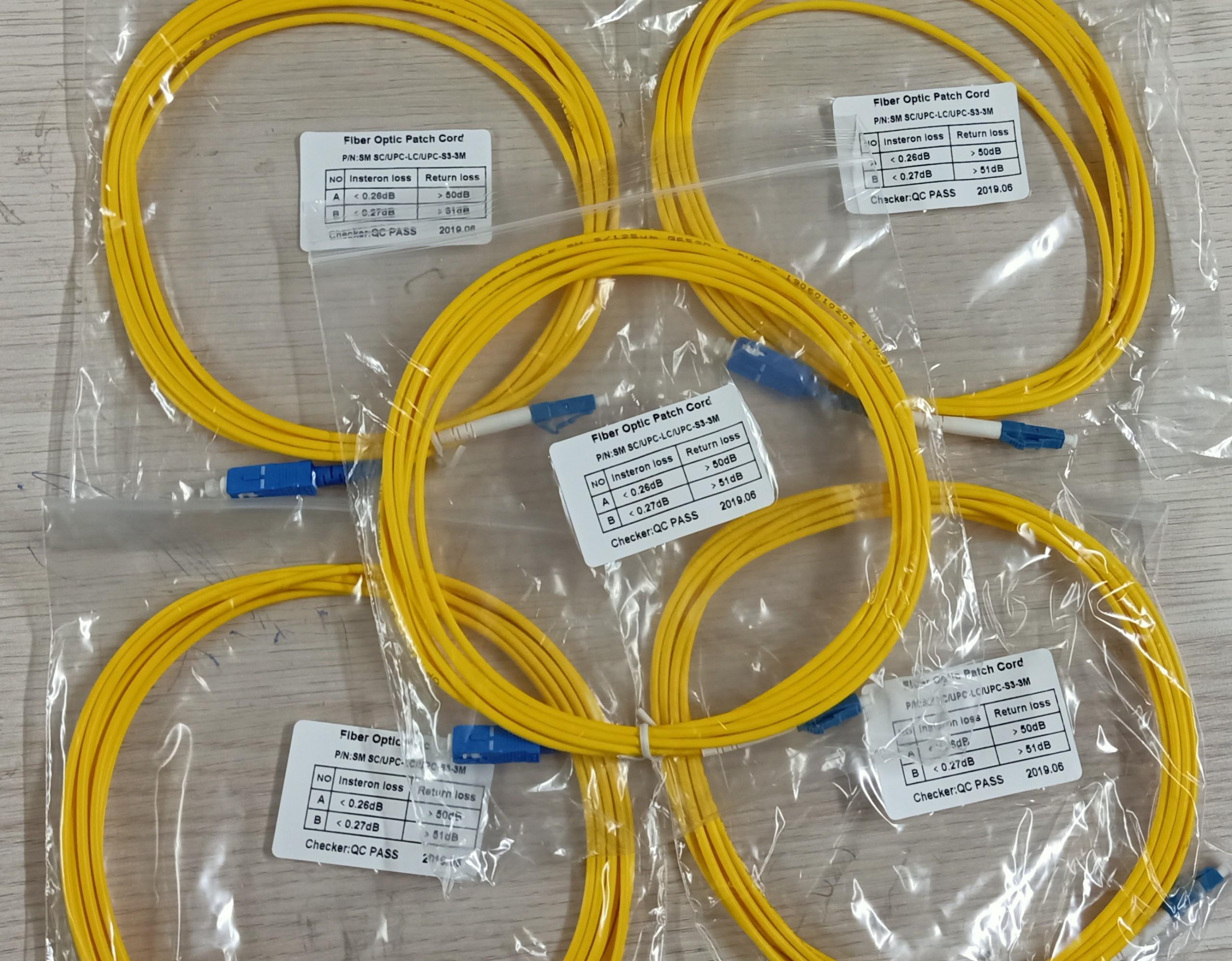 5 dây nhảy quang sc-lc upc 3 mét giá rẻ, chất lượng cao