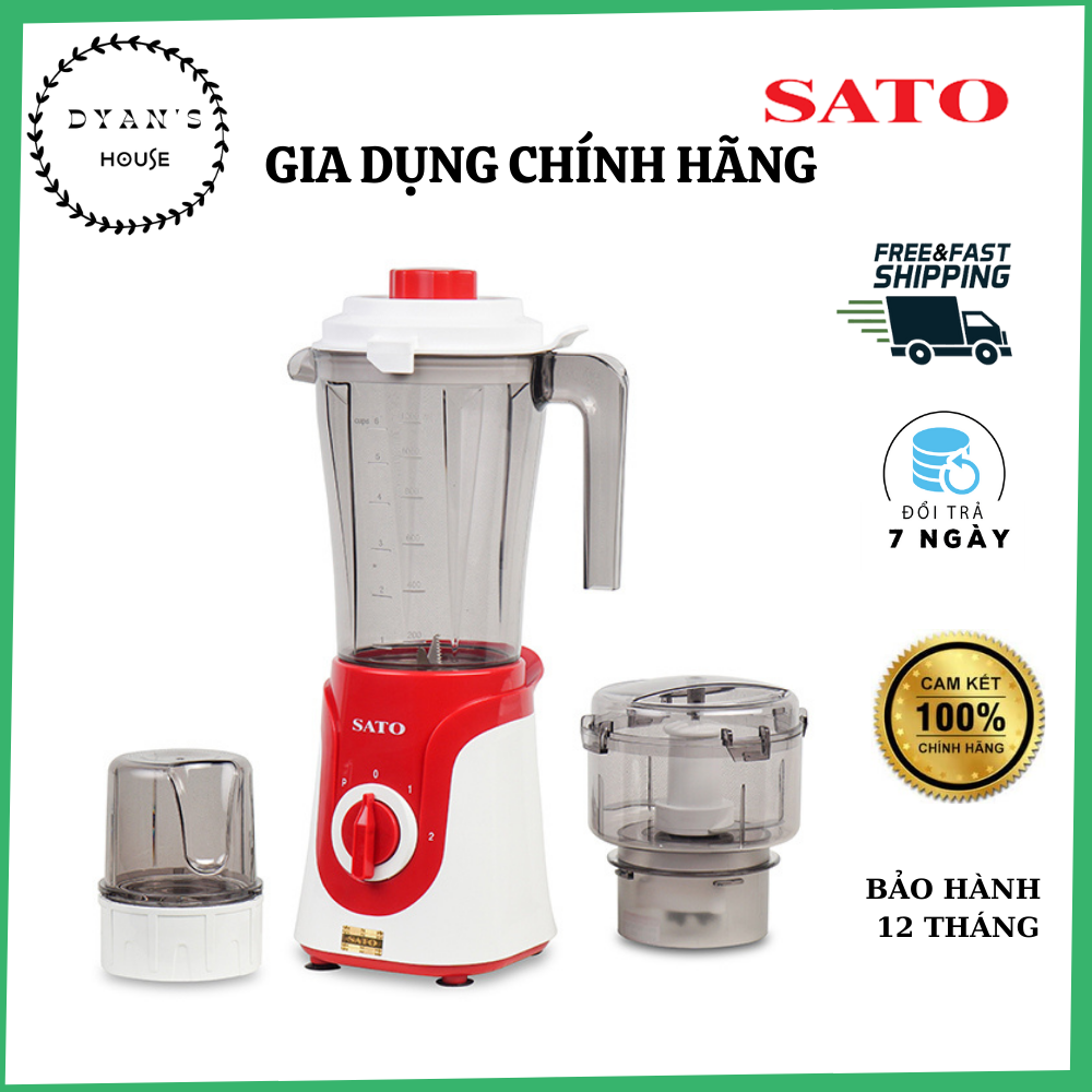 Máy xay sinh tố đa năng sato mx7306a – bảo hành 36 tháng