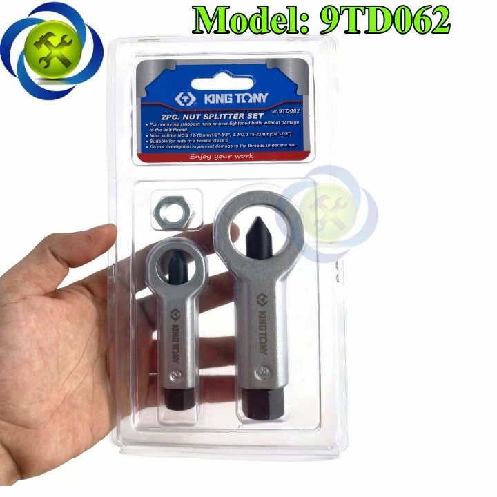 Bộ chẻ ốc kingtony 9td062 12-16mm và 16-22mm