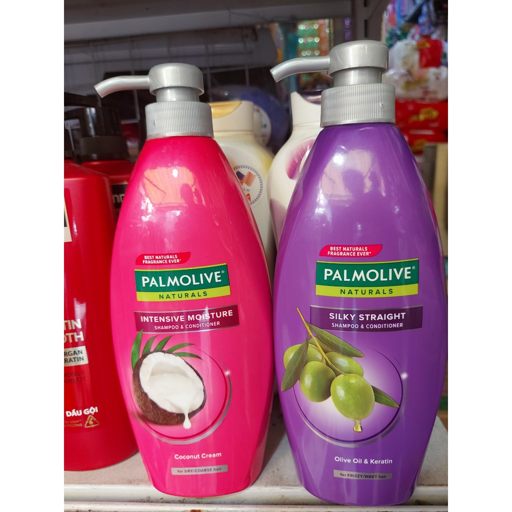 Dầu gội xả 2in1 Palmolive thiên nhiên 600ml