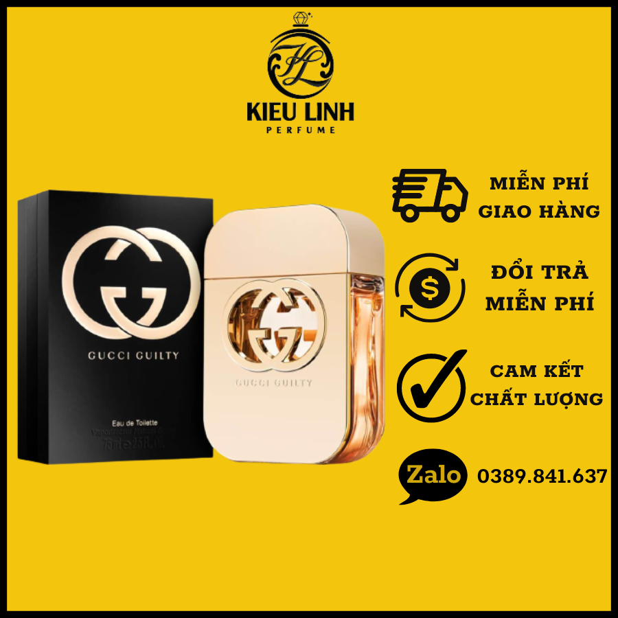 Nước Hoa Gucci Guilty Intense Thẻ Vàng Siêu Quyến Rũ