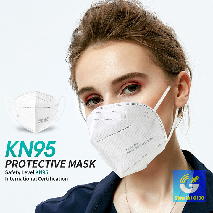 Túi 5 khẩu trang 5 lớp ffp2 cao cấp kn95
