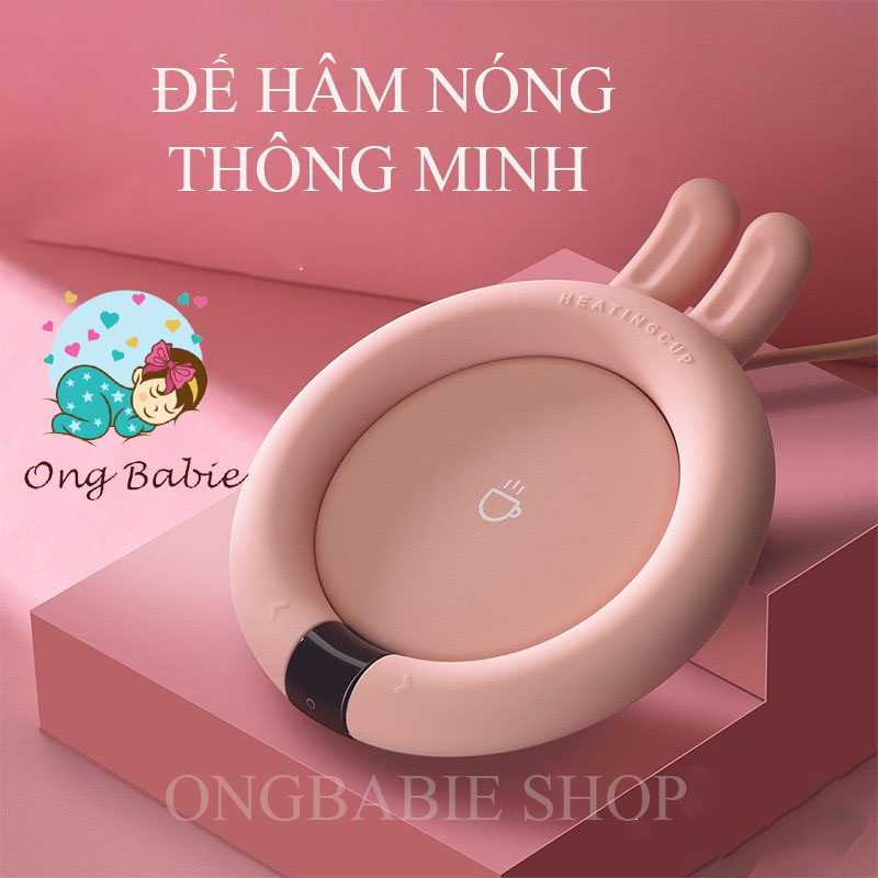 Đế Hâm Nóng Giữ Nhiệt Đồ Uống Làm Nóng Được Nhiều Loại Cốc Ly Chính Hãng