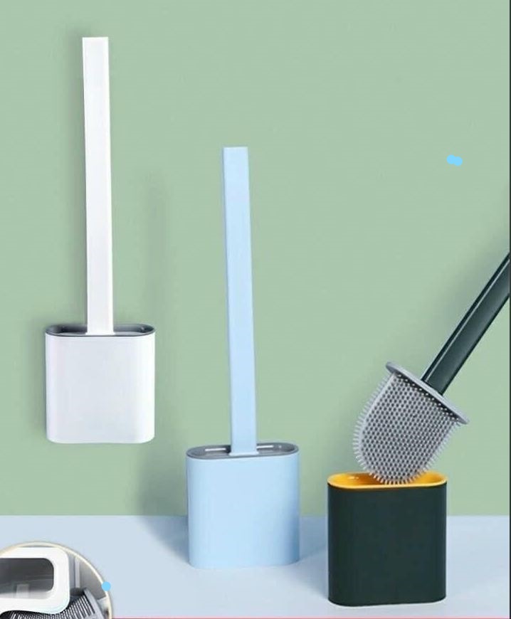 Cọ Bồn Cầu Silicon Dán Tường