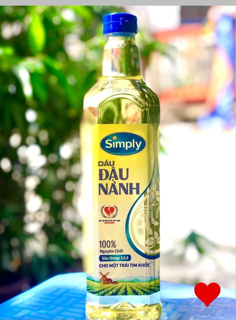 Dầu đậu nành Simply chai 1L