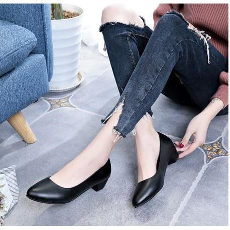 Giày Búp Bê Đế 3cm - Hàng VNXK - VINA GIÀY VIỆT