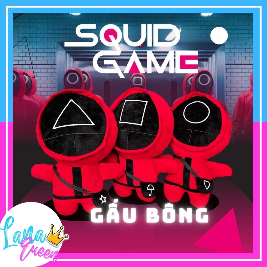 Squid game gấu bông squid game lính gác trò chơi con mực - lana queen