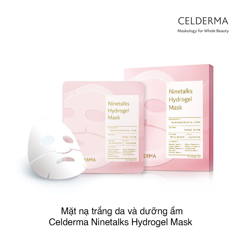 Mặt Nạ Thạch Anh Hàn Quốc  Celderma Crystal Skin Mask  Bán lẻ 1 mask
