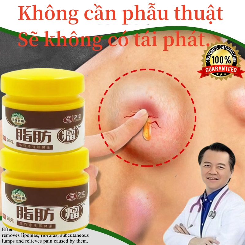 5 ngày loại bỏ- Kem tan u mỡ Kem bôi u bướu mỡ, tinh chất thảo dược thiên nhiên Kem lipoma Loại bỏ mỡ dưới da Kem bôi u bướu mỡ loại bỏ Bướu cổ tuyến giáp sưng to Loại bỏ u mỡ hiệu quả giáp sưng to Loại bỏ u mỡ hiệu quả