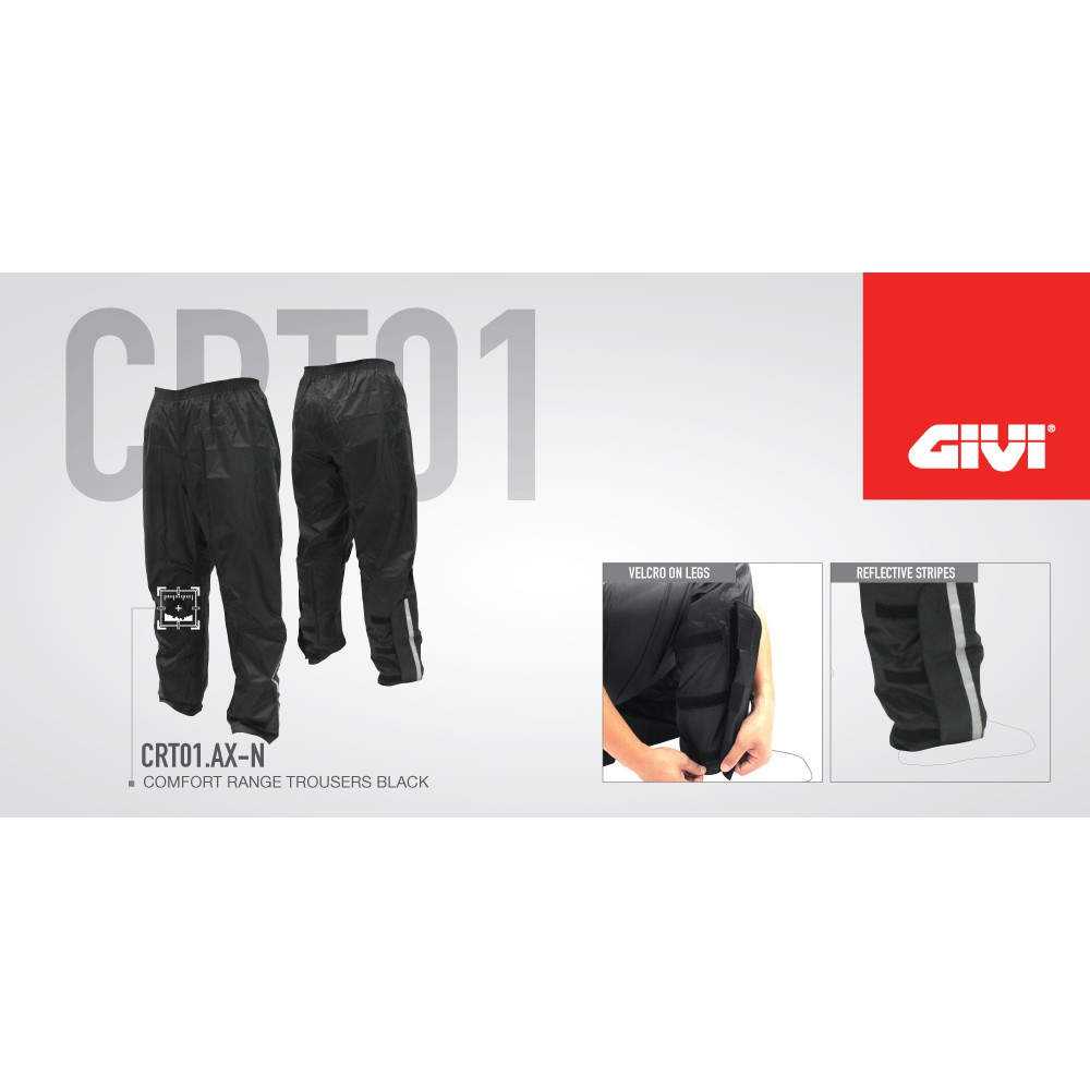 Quần chống nước Givi CRT01 (Quần đi mưa Givi)