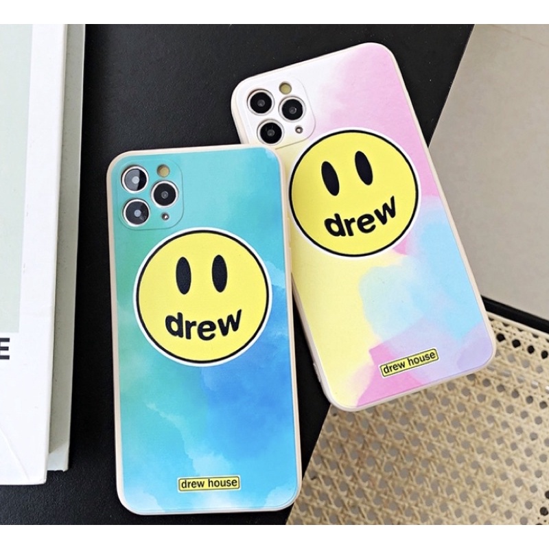 Ốp lưng iphone cạnh vuông BVC drew màu sắc 6plus/6s/6splus/7/7plus/8/8plus/x/xr/xs/11/12/pro/max/plus/promax BVC61