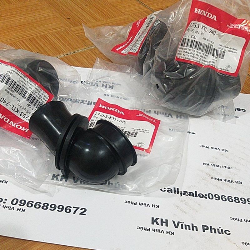 Cổ cao su hút gió pô e wave rs chính hãng -10%