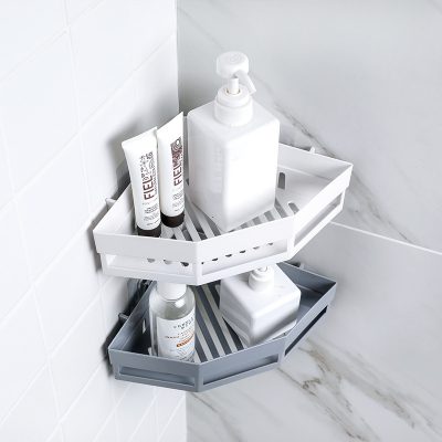 Kệ tam giác dán góc tường nhà tắm tiện lợi, nhỏ gọn