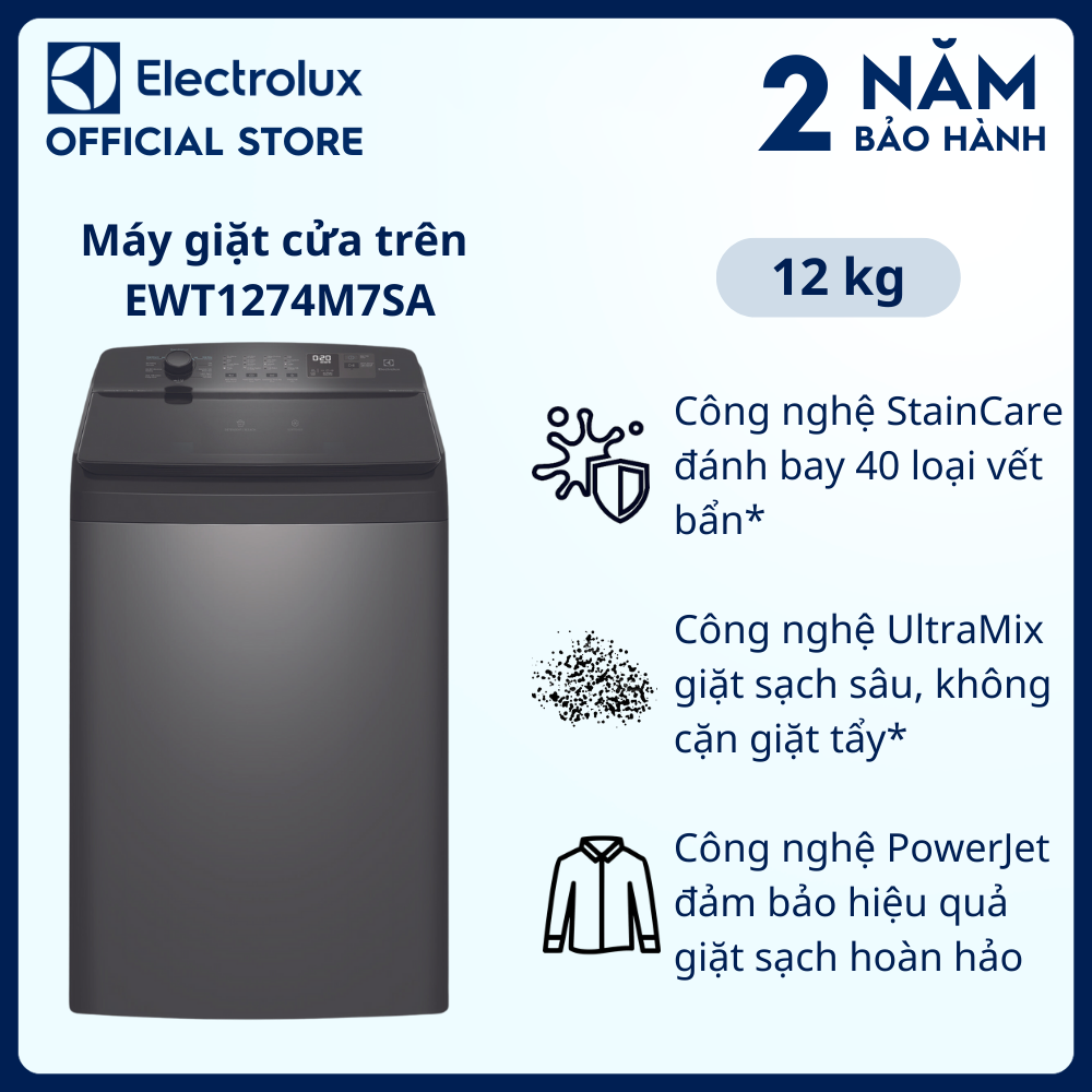 MÁY GIẶT ELECTROLUX INVERTER 8 kg EWF8025DGWA | Điện máy Đông SaPa