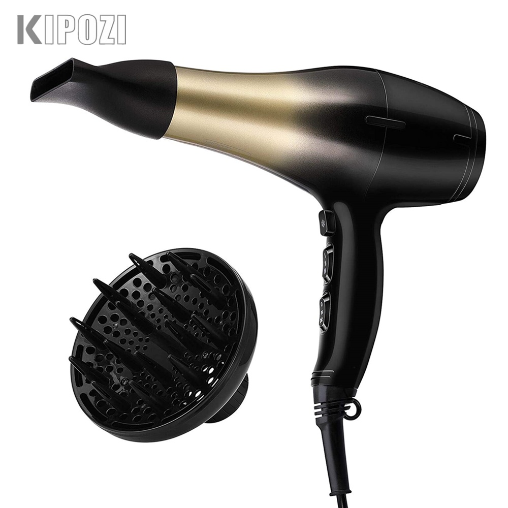 Máy Sấy Tóc KIPOZI hàng nhập khẩu công suất lớn 2200W máy sấy tóc chuyên nghiệp sấy khô nhanh chóng Bảo Hành 24 Tháng