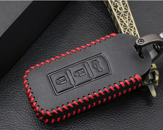 Bao da chìa khóa xe Xpander, Outlander, Attrage - kèm móc khóa tiện dụng R02