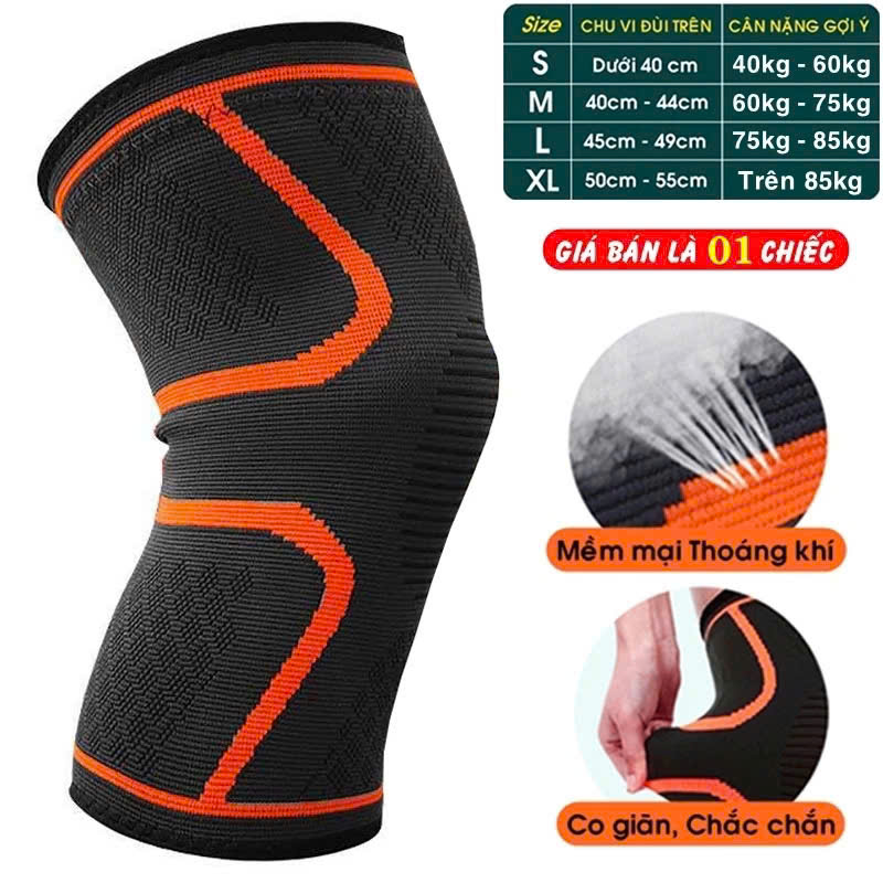  Bó Gối ,Băng Gối Thể Thao KO ĐAI  Tránh Chấn Thương Băng Bảo Vệ Đầu Gối Tập Gym Bóng Đá Cầu Lông Bóng Chuyền Bóng Rổ.... 