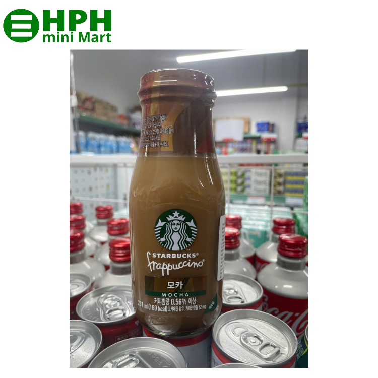 Cà phê Starbucks đóng chai 281ml nhập khẩu Hàn quốc