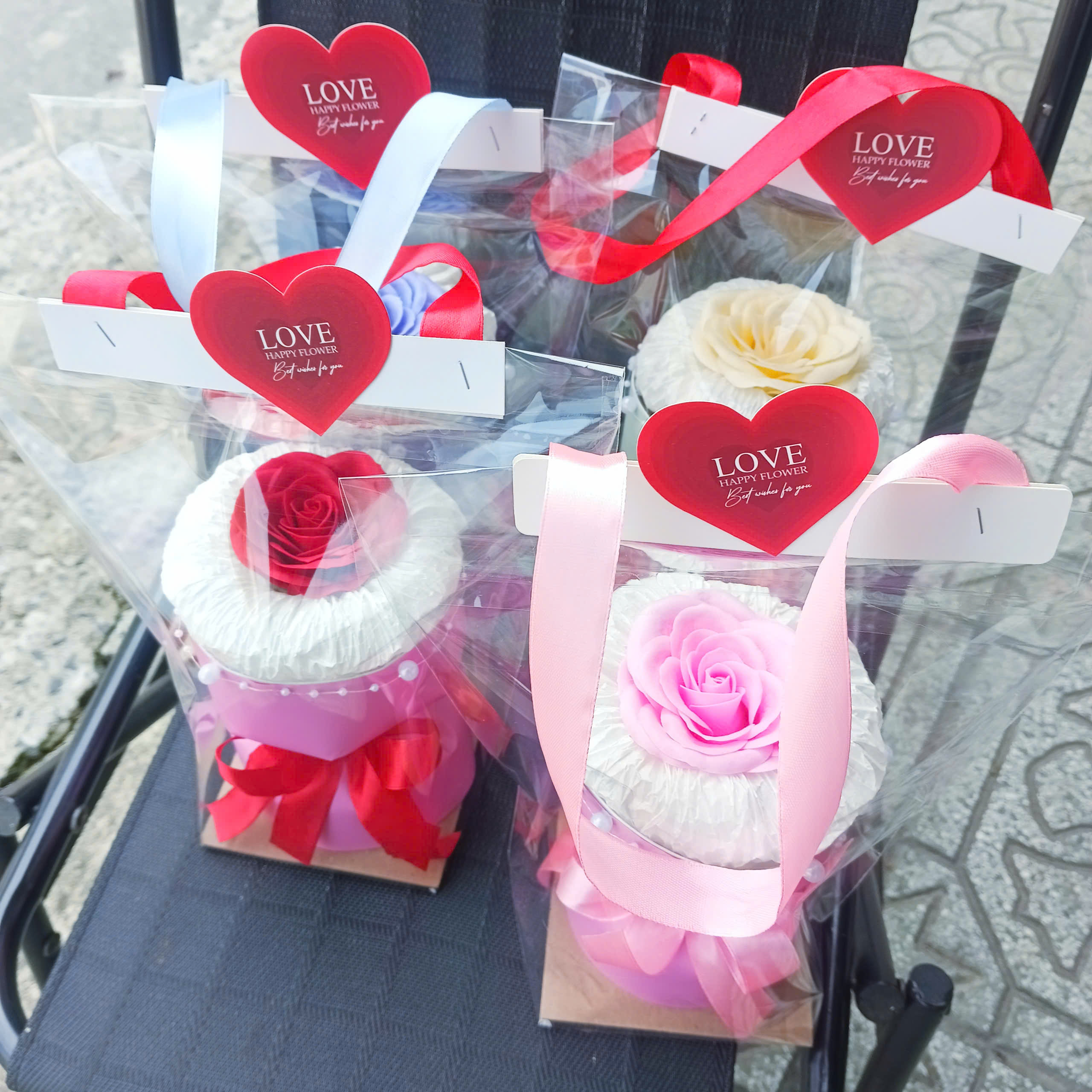 Hoa Sáp 1 Bông LOVE – Quà Tặng 14/2 & 8/3
