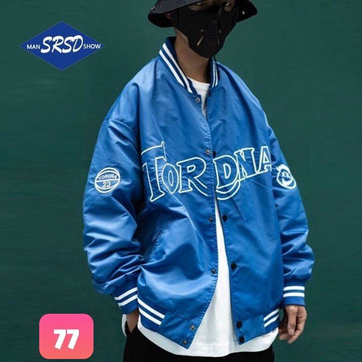 Áo khoác bomber dù nam nữ xanh cao cấp-Áo khoác bomber dù kiểu dáng Hàn Quốc-Chất liệu dù 2 lớp dày dặn, mặc thoáng mát, không nhăn, không xù,không bay màu, dễ phối đồ (full tem mac) BIG STORE88 BGHY04